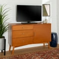 thumbnail image 2 of Allora 52" Mid-Century Solid Wood TV Stand in Acorn, 2 of 6