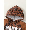 thumbnail image 3 of Bmnmsl Baby Sets Leopard Long Sleeve Pullover Shirt Casual Pants, 3 of 6