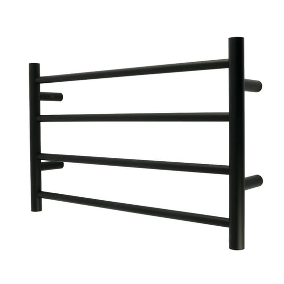 Kingston Brass DTM24164MB Gallant 24" x 16" Stainless Steel Wall Mount 4-Tier Towel Rack, Matte Black