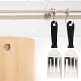 thumbnail image 2 of LULULION Stainless Steel Spatula for Hotel Use 1Set 11.1x2.8x0.6in, 2 of 6