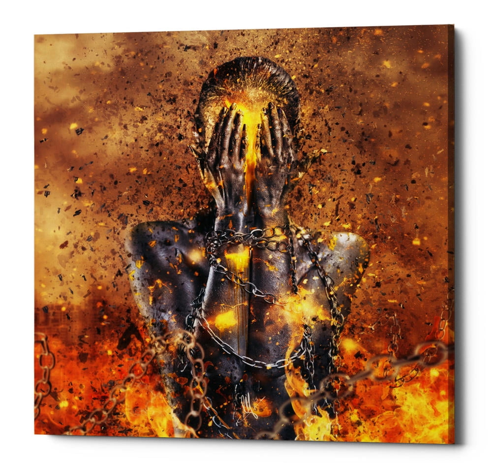 Cortesi Home "Through Ashes Rise" by Mario Sanchez Nevado, Giclee Canvas Wall Art, 12"x12