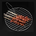 thumbnail image 4 of Professional Stainless Steel Construction Cooling Rack For Roasting, Grilling, And Dutch Oven Cooking, High-Temperature Resistance, Oven Safe, Easy To Clean With Steel Balls, 4 of 4