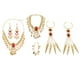 thumbnail image 4 of 1 juego de ganchos para las orejas étnicos dorados para danza del vientre, suministros de joyería para mujeres. si, 4 of 9