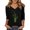 Green, variant on WTOBBY Women's Vintage Halloween Print V-Neck 3/4 Sleeve Casual Top Loose Fit Blouse Tee for Fall Festivities and Daily Fashion Wear,Beige L