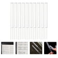 WAXIAYU 5 Pairs Clear Acrylic Music Stand Clips for Piano Book and