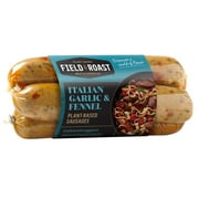 Field Roast Refrigerated Italian Garlic & Fennel Plant-Based Sausages, 12.95 oz