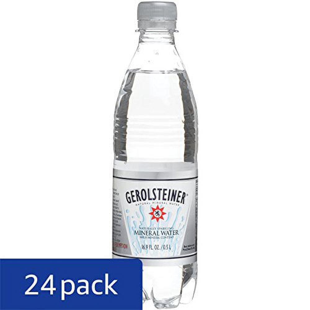 Gerolsteiner Mineral Water, 16.9-Ounce Bottles (Pack of 24)