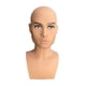 thumbnail image 3 of Peluca de cabeza de maniquí masculino, modelo de exhibición, cabeza versátil, realista, profesional con hombro, cabeza de maniquí para postizos de, 3 of 10