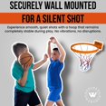 thumbnail image 4 of Aro de baloncesto silencioso para interior WAWAWEWA, montaje en pared, 4 of 8
