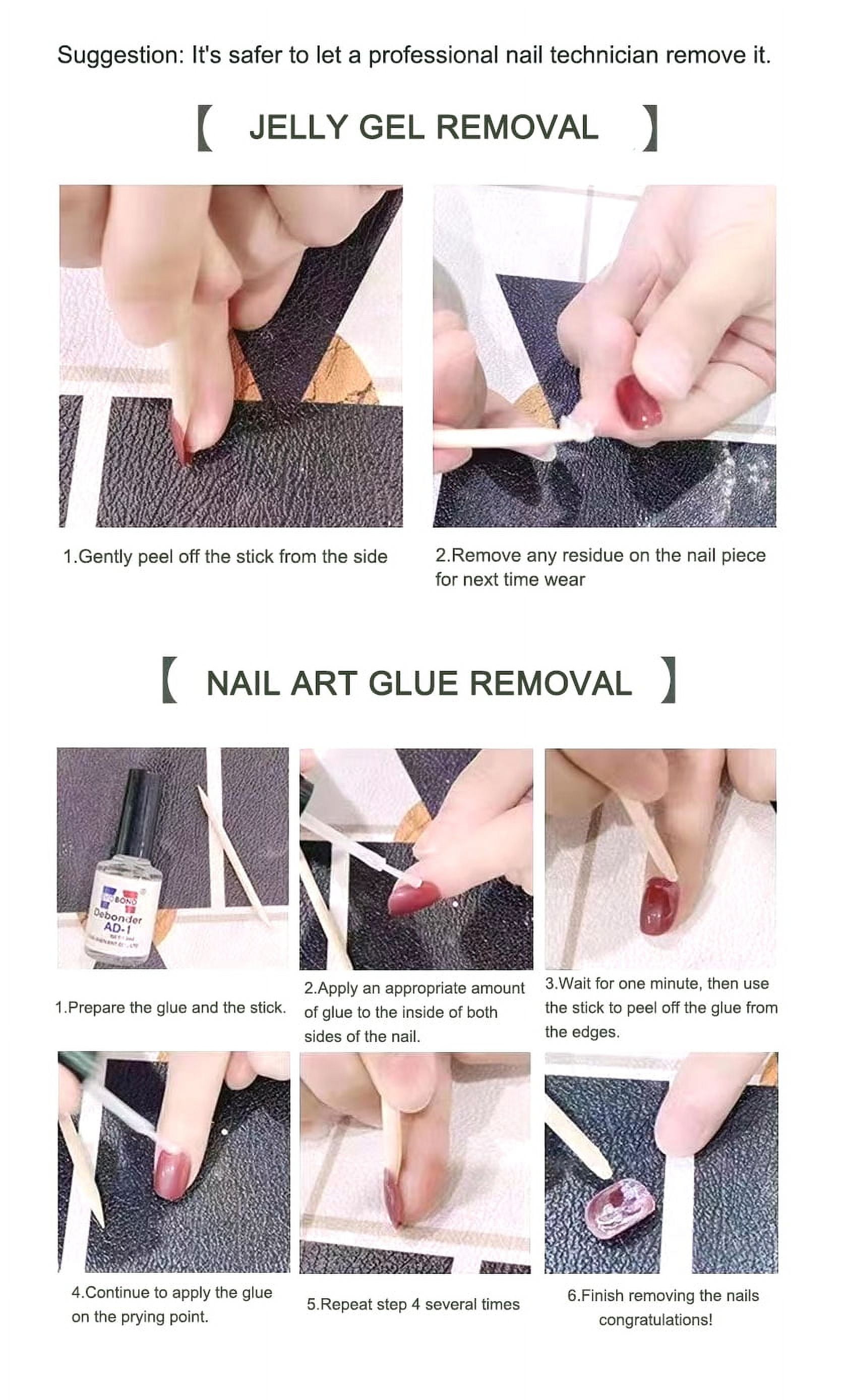 Silver Glitter Press on Nails Medium Square Fake Nails with Rhinestones Design Glossy Pink White Artificial False Nails for Women Girls DIY Manicure Decoration Reusable Stick on Nails Glue on Nails