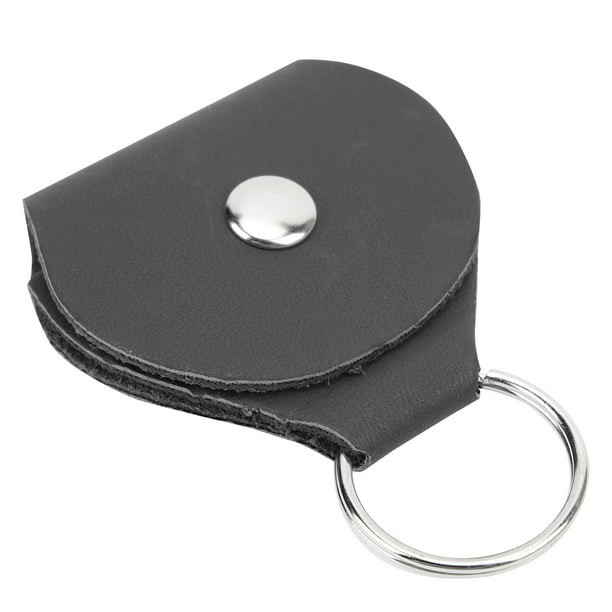 Porte-médiator De Guitare, Porte-clés En Cuir PU Design Fournitures  D'instruments De Musique Sac De Médiator De Guitare Porte-clés De Médiator  De Guitare Pour Débutants Pour 