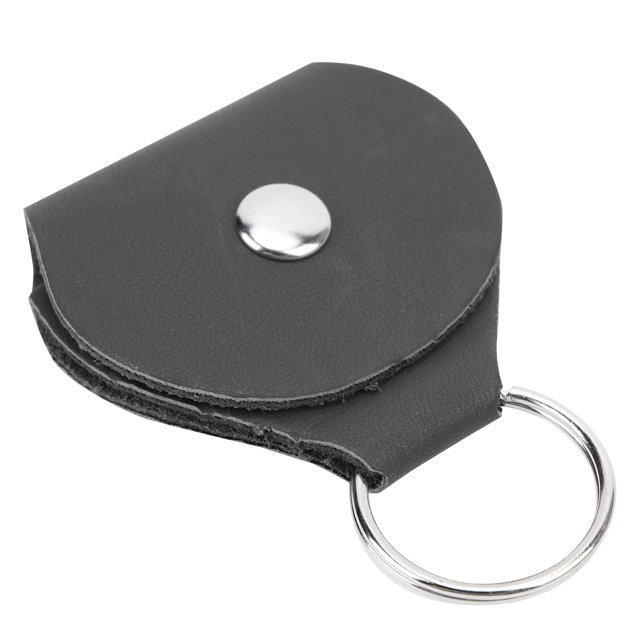 Support de Médiator pour Guitare, Résistant à l'Usure de Stockage de Médiator en Cuir PU pour les Débutants pour les Étudiants Rouge, Vert, Noir, Brun