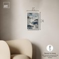 thumbnail image 5 of Oceanic Opacity Canvas Print Modern Wall Decor by Art Remedy, White Frame, 10 x 15, 5 of 7
