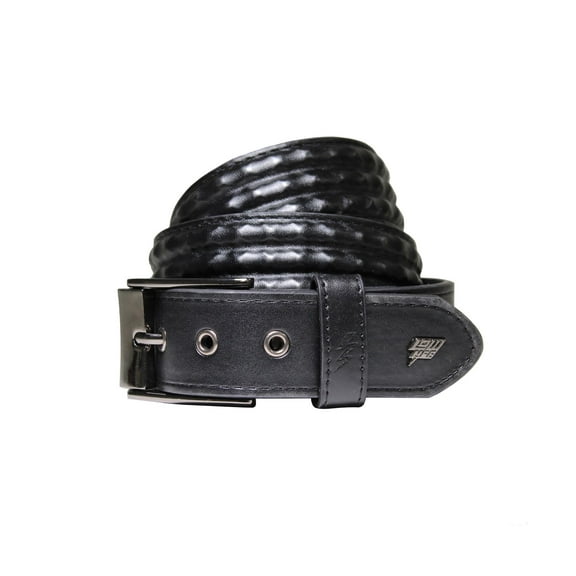 Cover Up Leather Belt [Black]