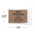 thumbnail image 3 of ASR Outdoor Reflective Mylar Insulated Thermal Blanket Emergency Preparedness Items 84 x 52 Inches, 3 of 7