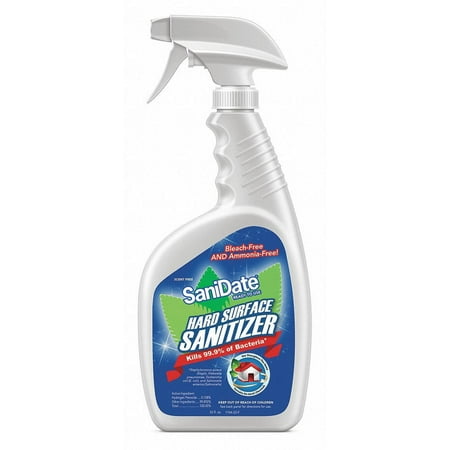 Sanidate Disinfectant/Sanitizer,Unscented,32oz 2018-32