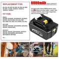 thumbnail image 5 of 2pcs Replacement For Makita Battery 18v Compatible With Makita Battery 18v, 5 of 5