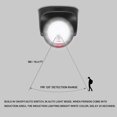 thumbnail image 2 of Aplique de pared para exteriores con detector de movimiento - Iluminación exterior LED de 1000 lúmenes - Iluminación inalámbrica alimentada por batería - Giro e inclinación de 360, 2 of 5