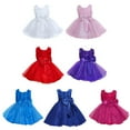 thumbnail image 4 of Baozhu Child Tutu Ballet Dress Girls Ballerina Tulle Costume Bowknot on Waist Ballerina Dress Kids Dancewear, 4 of 5