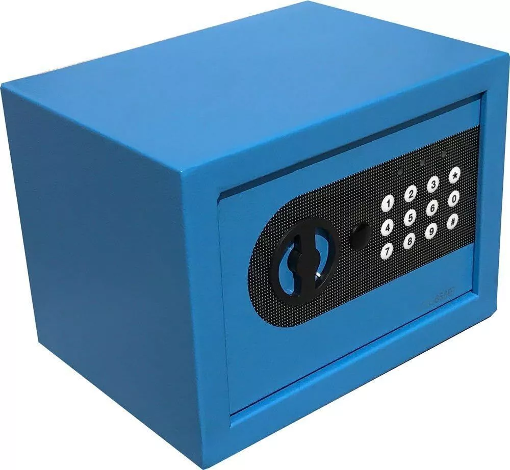 Impact Mounts Electronic Lock Wall Safe Blue ABLE-17EF