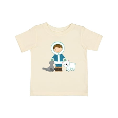 

Inktastic Eskimo Boy Cute Alaska Gift Baby Boy T-Shirt