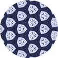 thumbnail image 1 of Ahgly Company Indoor Round Patterned Blue Angel Blue Area Rugs, 8' Round, 1 of 6