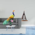 thumbnail image 2 of Estatua del pavo real,Estatua de pavo real,adorno de escritorio creativo y divertido,Escultura de velero,Estatua de velero Decoración de velero Barco de vela,Figura de velero modelo escultura, 2 of 8