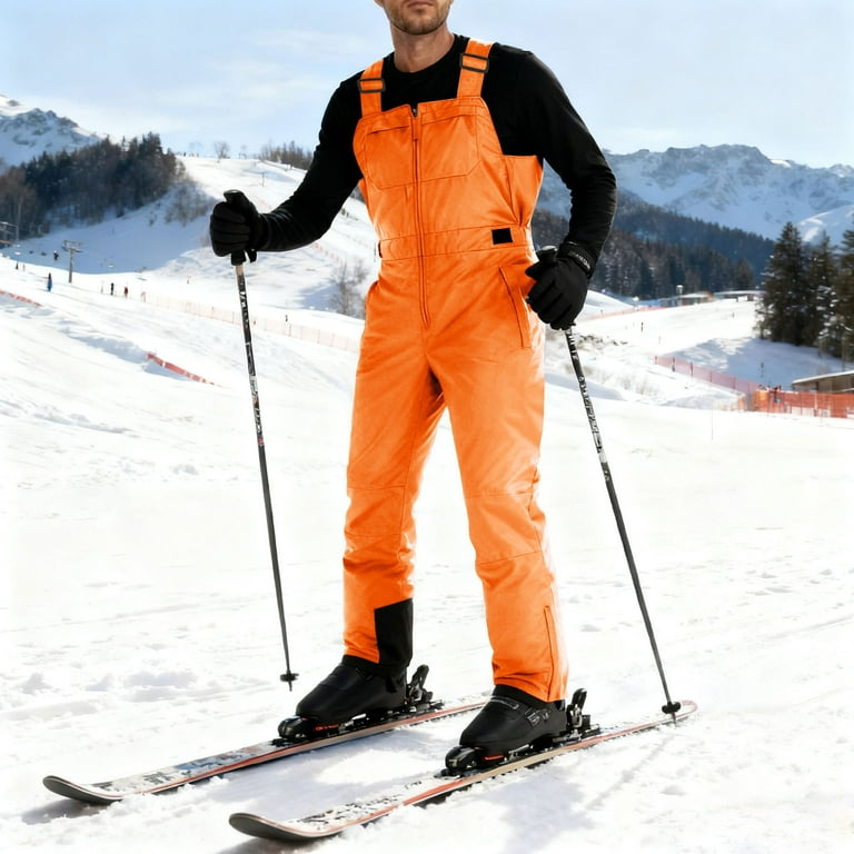 Busydd Jumpsuits for Men Outdoor Ski Men's Jumpsuits Fashion Solid