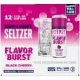 thumbnail image 5 of Bud Light Seltzer Black Cherry, Gluten Free Hard Seltzer, 12 Pack, 12 fl oz Slim Aluminum Cans, 5% ABV, 5 of 6