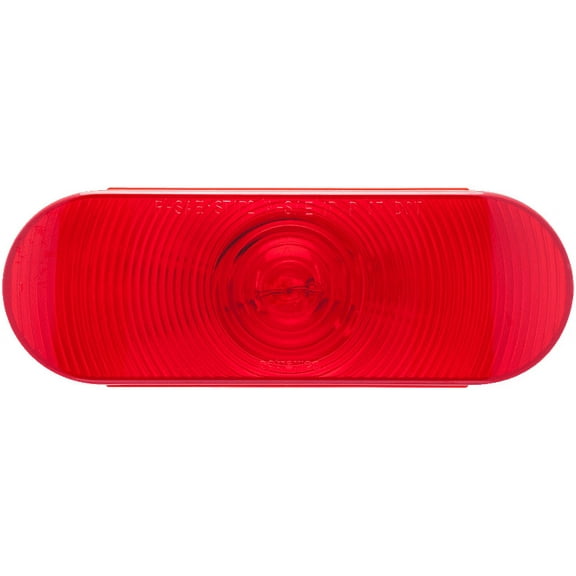 Husky 17660 Red 6" Oval Tail Light