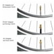 thumbnail image 5 of Adaptador de válvula, convertidor DV AV SV para neumáticos de bicicleta, aguja para inflador de balón, aguja de inflado 14 piezas con anillo de sello, 5 of 7