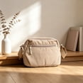 thumbnail image 5 of Bolsa cruzada de nailon para mujer con múltiples bolsillos con cremallera, cartera pequeña y ligera de hombro para uso diario, viajes y actividades al aire libre, 5 of 5