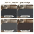 thumbnail image 7 of ODIKA Long Minimalist Hallway Tonal Banded Deep Subtle Stripes Entryway Non-Slip Chair-Friendly for Home Office, Gaming Room, Under Desk, 7 of 7
