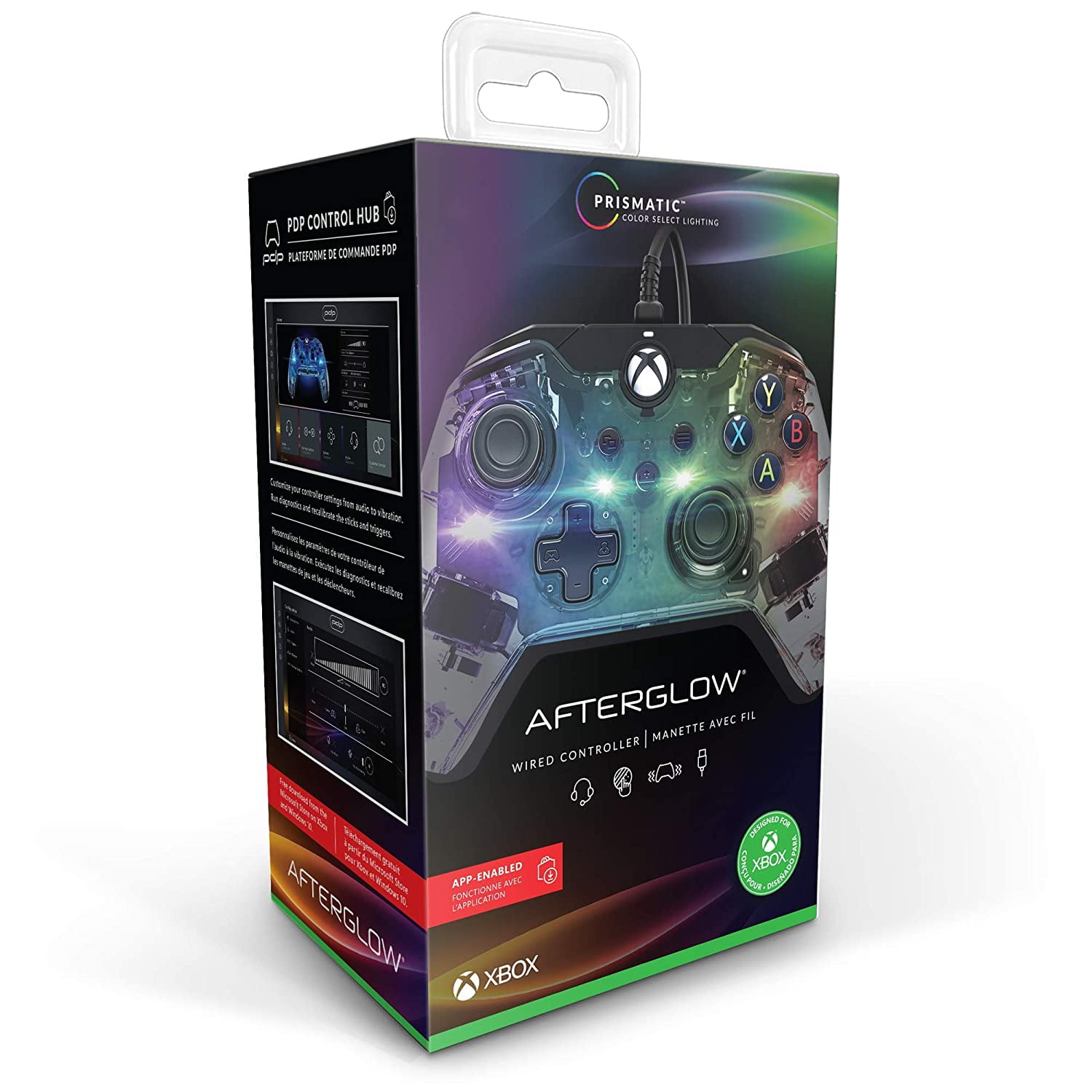 Restored PDP 049-005-NA Afterglow Wired Controller for Xbox X, Multicolor (Refurbished) - Walmart.com