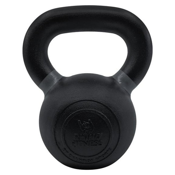 7 x 5 x 9 in. 30 lbs Iron Kettlebell with Gray Handles