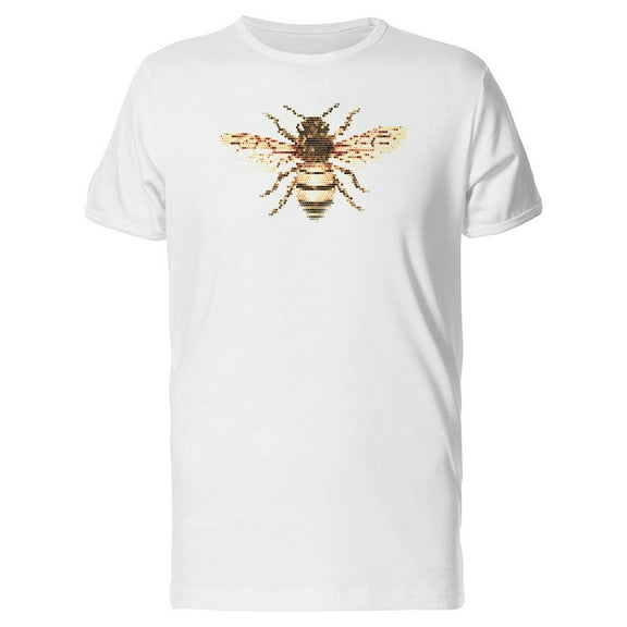 Honey Bee Geometrical Design T-Shirt Men -Image by Shutterstock, Male Large