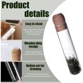 thumbnail image 3 of Realand Tea Infuser for Loose Leaf Tea, Glass Tea Infuser Tea Strainer with Teaspoon & Cleaning Brush, Reusable Loose Leaf Tea Steeper with Cork, Tea Diffusers for Loose Tea, 3 of 7