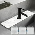 thumbnail image 4 of RuiJiao Clearance Kitchen Sink Splashs Pad Rubber Faucet Handle Drip Catcher Tray Kitchen Sponge Holders Faucet Absorbent Sink Organizer Mat For Kitchen Bathroom Sink Accessories, 4 of 8