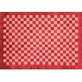 thumbnail image 1 of Ahgly Company Machine Washable Indoor Rectangle Oriental Red Modern Area Rugs, 4' x 6', 1 of 4