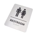 thumbnail image 1 of Signo de Baño de Handicap Braille, Signo de Baño de Braille Secundario Transparente de Braille para negocios para negocios, 1 of 7
