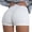 White, variant on Workout Shorts Women Fitness High Waist Lifting Tight Thin Pants Anti Stray Yoga Pants Sports Hot Pants