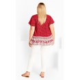 thumbnail image 2 of Avenue Women's Plus Size Enchanted Top, 2 of 2