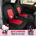 thumbnail image 3 of Hello Kitty Car Seat Covers, Car Floor Mats, Steering Wheel Cover, Windshield Sun Shade 9pc Combo for Car Gift Pack, 3 of 8