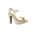thumbnail image 3 of Zapatilla Vizzano 6292200 tacón Alto plataforma Piel dorado 26.5, 3 of 17