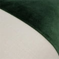 thumbnail image 3 of MICHAEL AMINI Caleb 21x21" Square Velvet Accent Pillow in Forest/White Set of 2, 3 of 4
