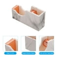 thumbnail image 3 of Unique Bargains Desktop Tape Dispenser Acrylic Roll Tapes Cutter Marble Pattern Rose Golden, 3 of 5
