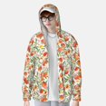thumbnail image 2 of Balery Fruits Peach2 Sudadera ligera de manga larga con capucha y protección solar UPF 50+ para hombre y mujer, ideal para pesca y running-3X-Large, 2 of 7