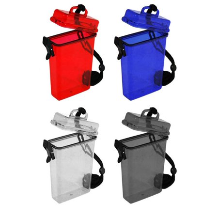 New Case Holder - New Waterproof Plastic Container Key Money Phone Storage Box Case Holder Camping