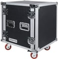 thumbnail image 5 of Sound Town Shock Mount 12U ATA Rack Case with 2U Drawer, 21” Rackable Depth, Casters - Pro Tour Grade (STRC-SP12D2), 5 of 6