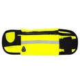 thumbnail image 2 of Wrapables Adjustable Neoprene Running Belt, Waterproof Fanny Pack, Workout Pouch for Running Jogging Hiking, Yellow, 2 of 8